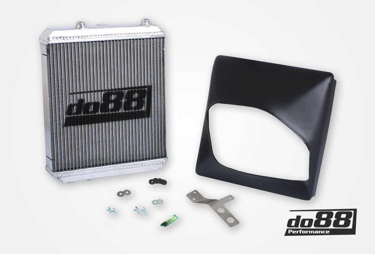 do88 - BMW M2 Remote Radiator Aluminum - WC-280