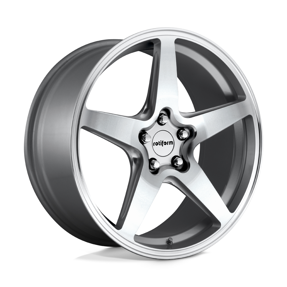 Rotiform R147 Wgr 18X8.5 BLANK +25MM Gloss Silver