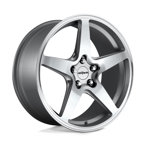 Rotiform R147 Wgr 18X8.5 BLANK +25MM Gloss Silver