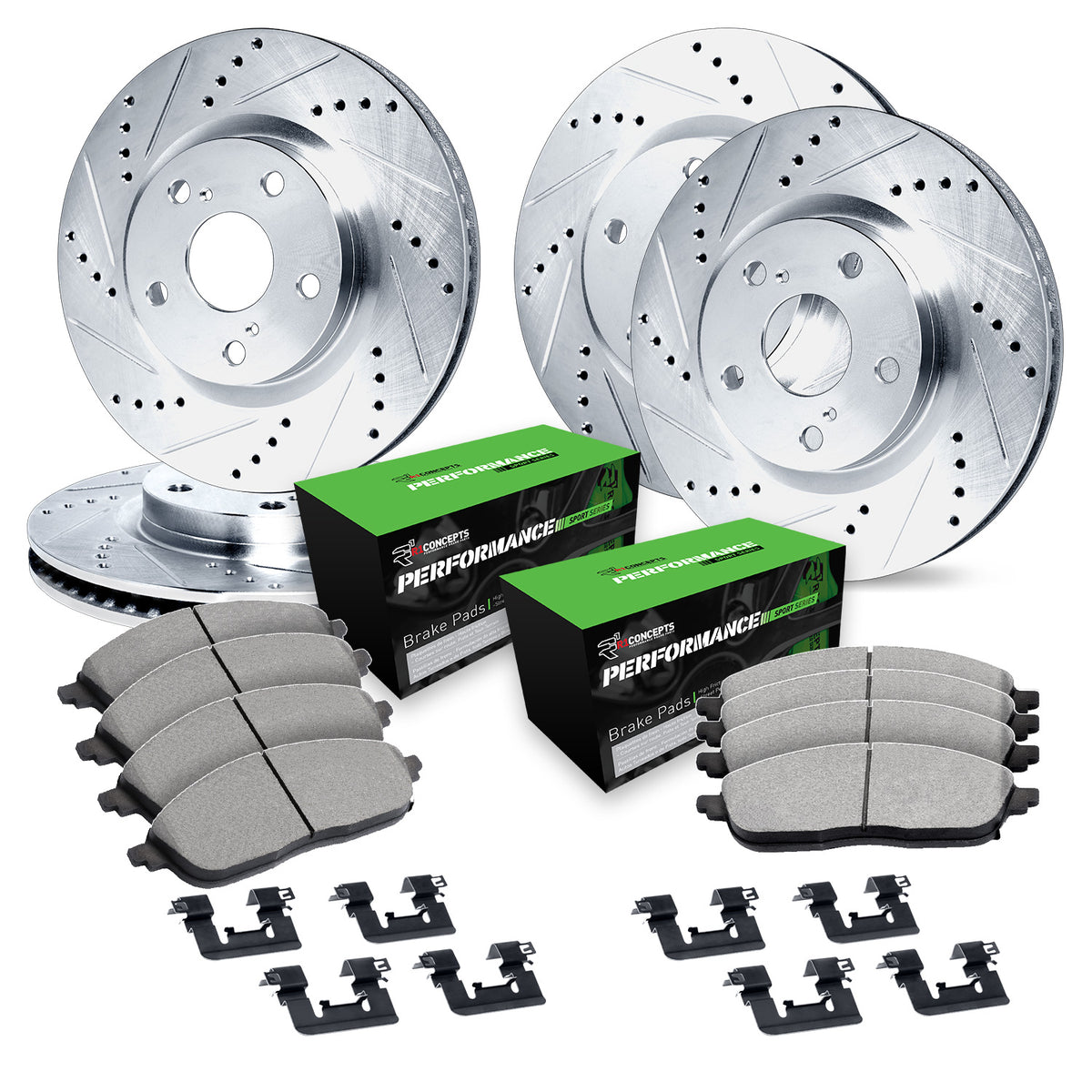 R1 Concepts brake kit WGSH2-67047