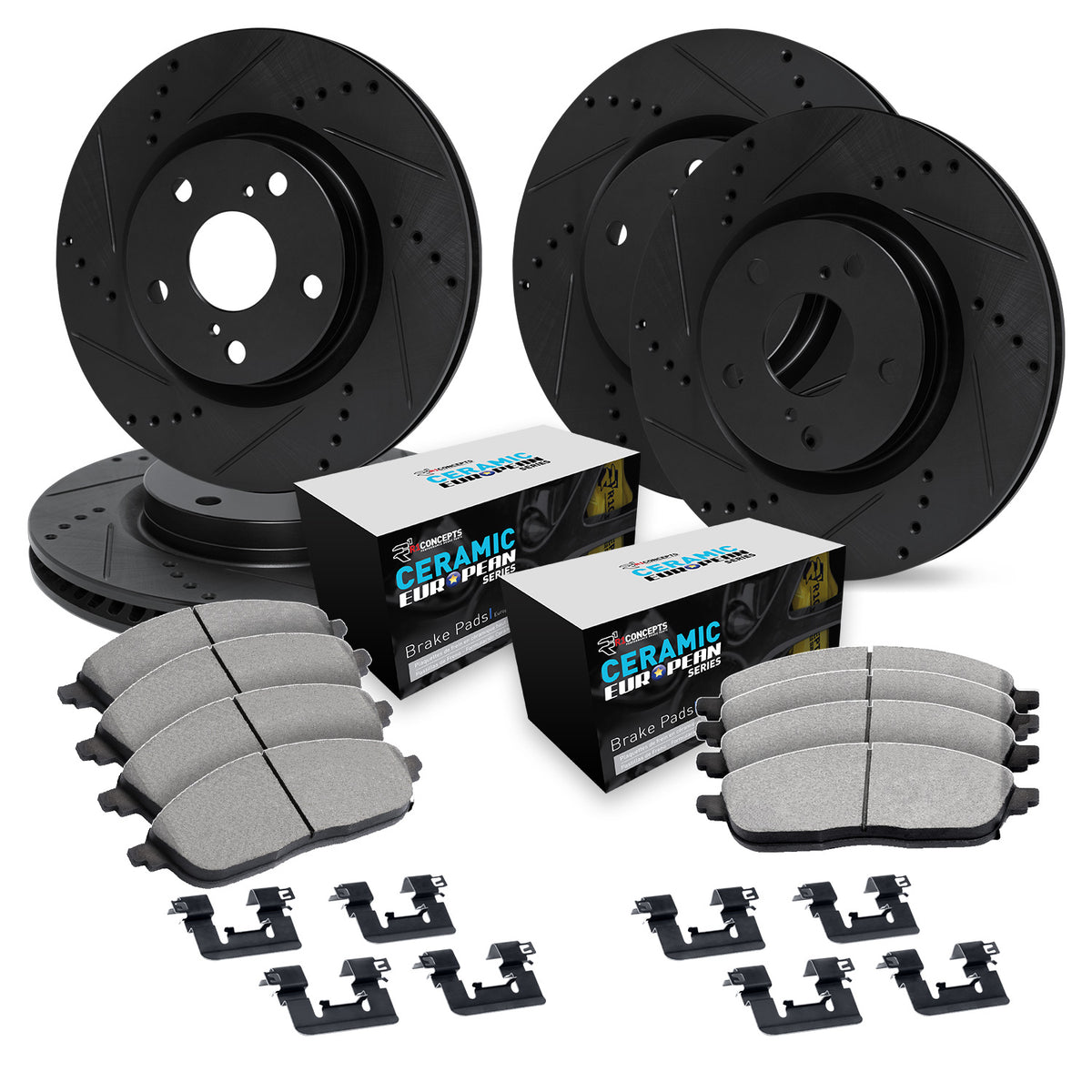R1 Concepts brake kit WHTH2-31034