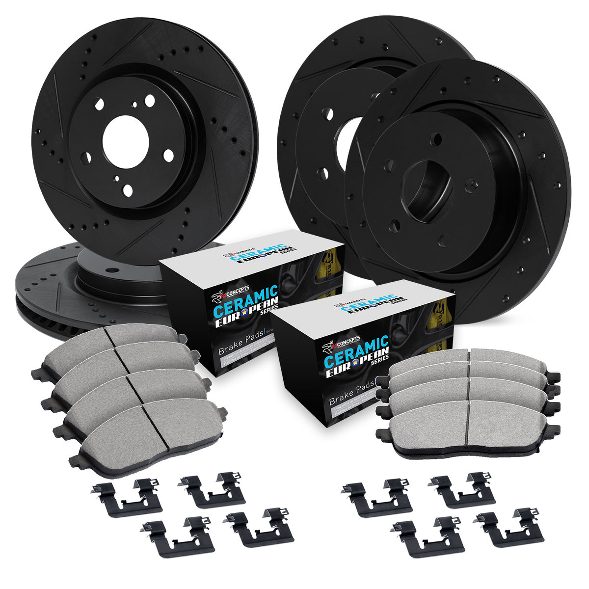 R1 Concepts brake kit WHTH2-39001