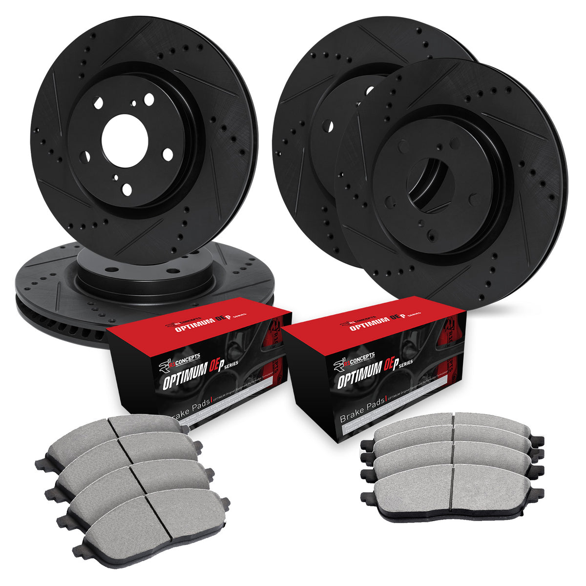 R1 Concepts brake kit WHUN2-52028