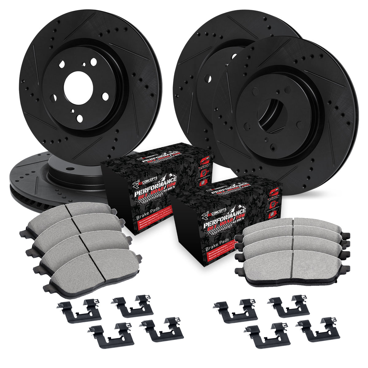 R1 Concepts brake kit WHVH2-40002