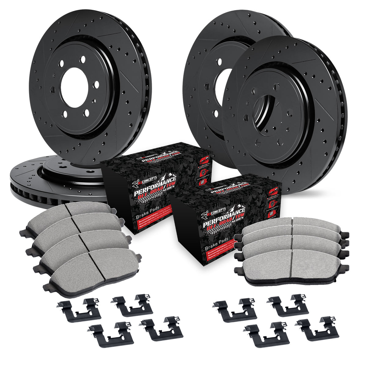 R1 Concepts brake kit WHVH2-54050