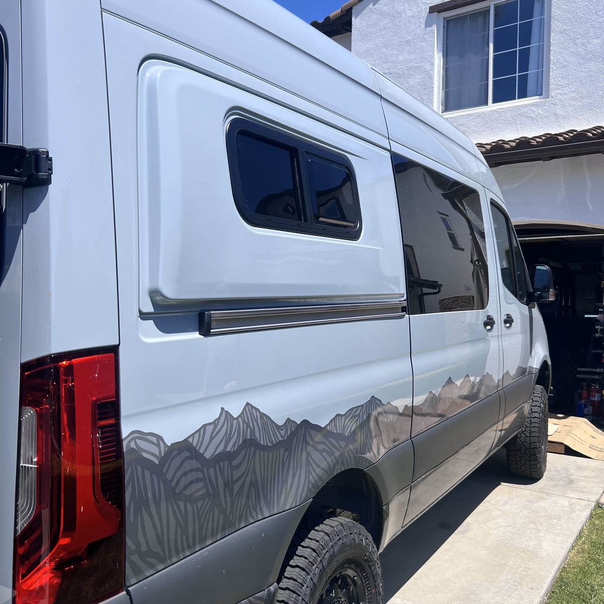 S&B Wideouts for Mercedes Sprinter 144" Vans (Driver & Passenger Side Set)