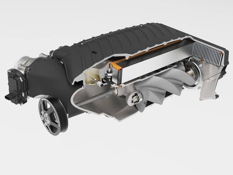 Whipple '2014-2018 GM Truck, 2014-2020 SUV Direct Injected 5.3 L (3.0 L) SC Kit