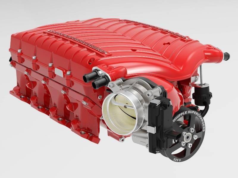 Whipple '2014-2018 GM Truck, 2014-2020 SUV Direct Injected 6.2 L (3.0 L) SC Kit