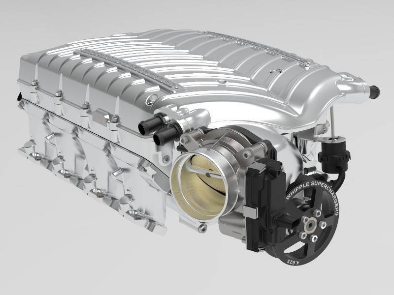 Whipple '2014-2018 GM Truck, 2014-2020 SUV Direct Injected 6.2 L (3.0 L) SC Kit