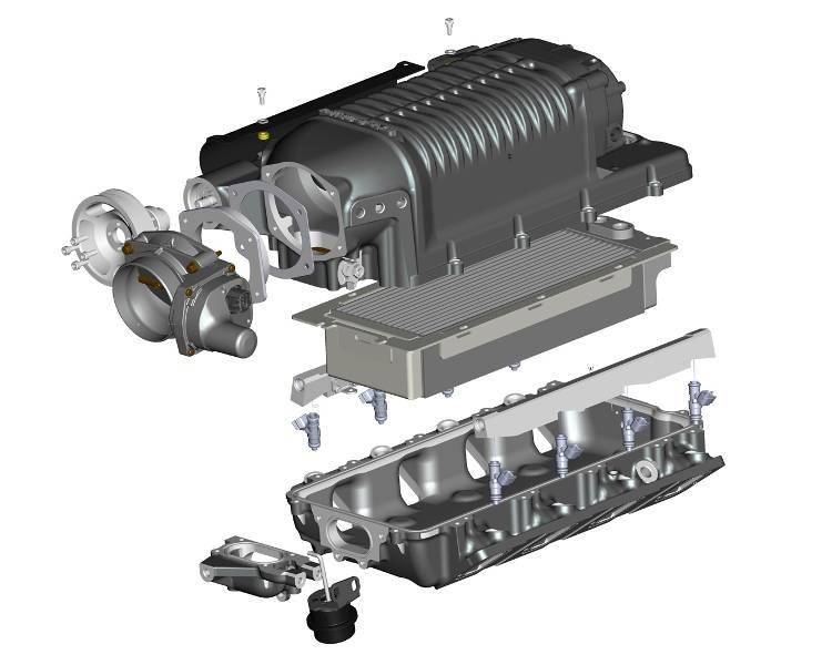 Whipple 'LS W175FF (2.9 L) SC "Hot Rod" kit