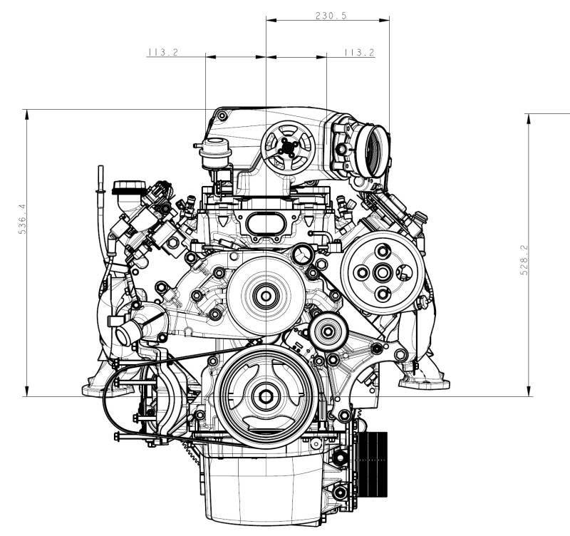 Whipple 'LS W185RF (3.0 L) SC "Hot Rod" kit **MUST USE WEGNER ACCESSORY DRIVE**