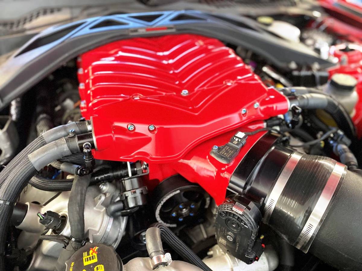 Whipple 3.8 L Supercharger Upgrade Kit '20-22 Ford Mustang GT500 5.2 L