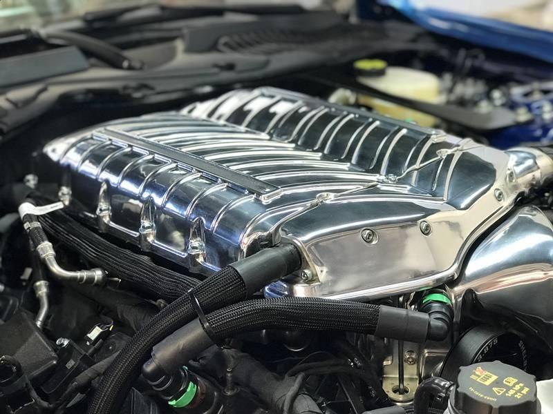 Whipple 3.0 L Supercharger Stage 2 SC Kit '15-17 Ford Mustang GT 5.0 L