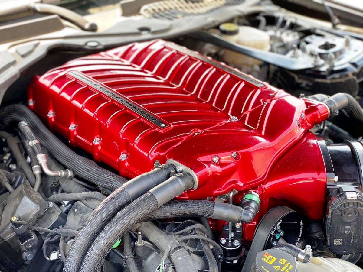 Whipple 3.0 L Supercharger Stage 2 SC Kit '18-21 Ford Mustang Bullit 5.0 L