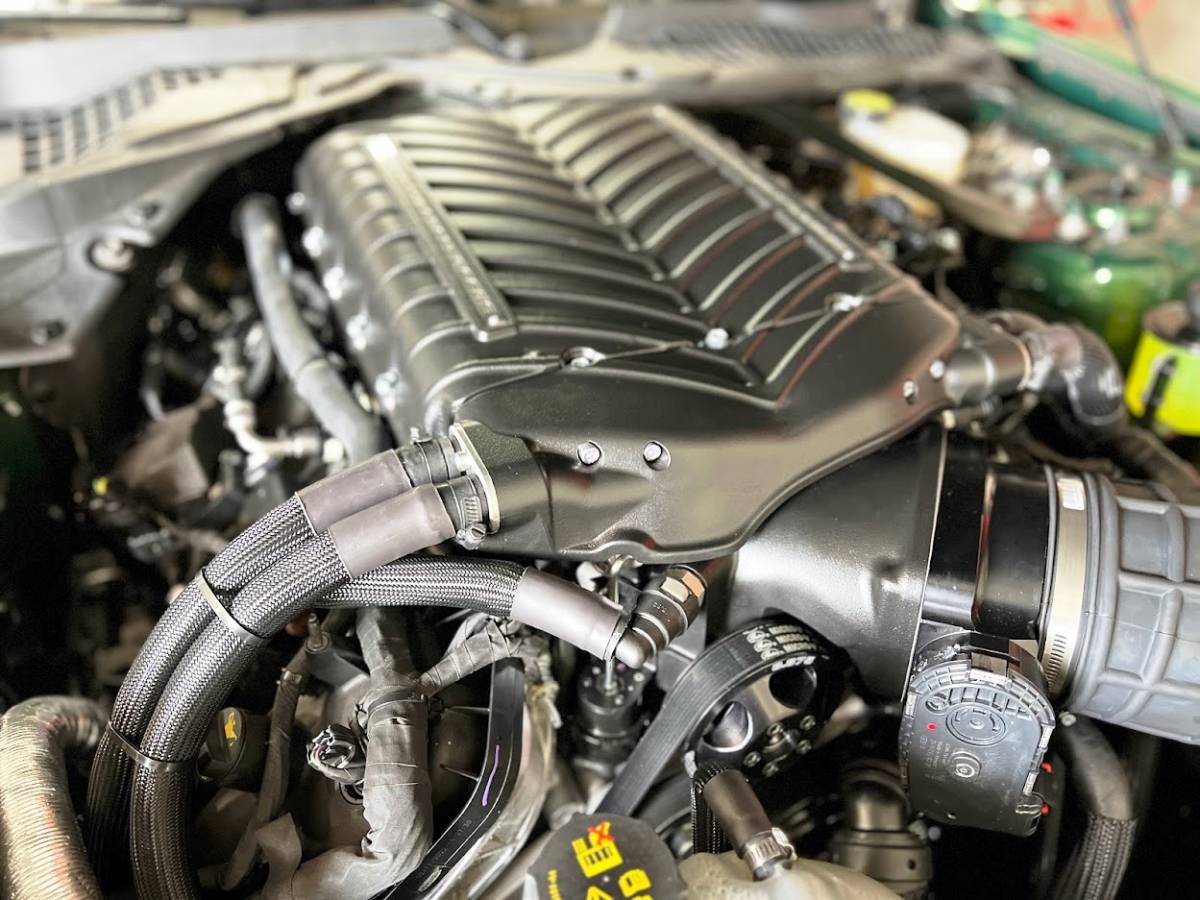 Whipple 3.0 L Supercharger Stage 2 SC Kit '22-23 Ford Mustang Mach1 5.0 L