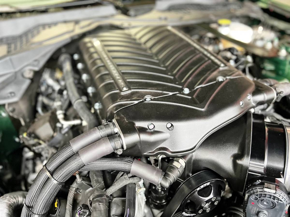 Whipple 3.0 L Supercharger Stage 2 SC Kit '22-23 Ford Mustang Mach1 5.0 L