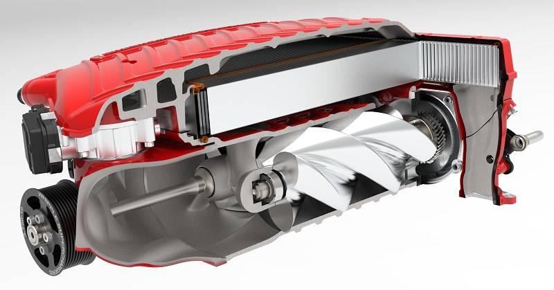 Whipple '15-23 Dodge Hellcat SC Upgrade Kit (3.0 L) Stage 2