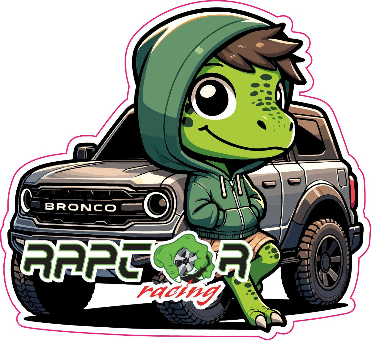 Raptor Racing - Limited Edition Stickers