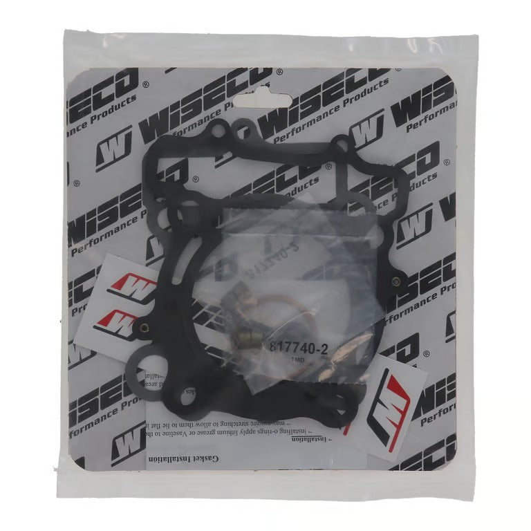 Wiseco 04-08 KX250F/04-06 RMZ250 Top End Gasket Kit - W6255