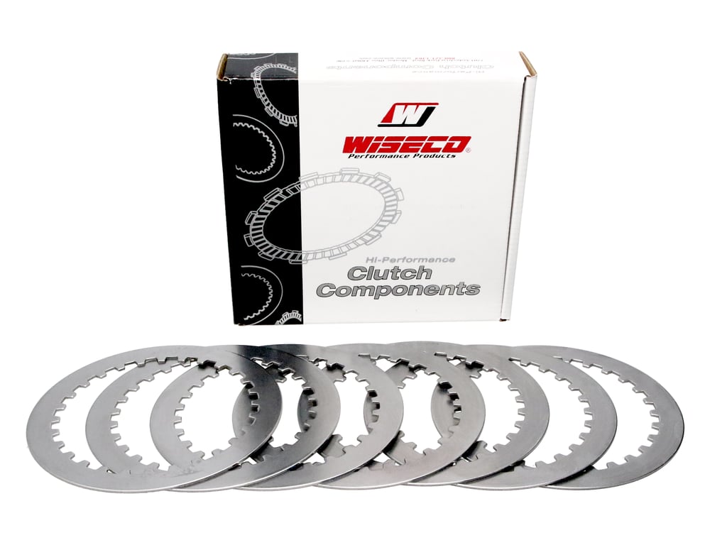 Wiseco Clutch Plate Kit - 7 Steel Clutch Basket - WPPS004