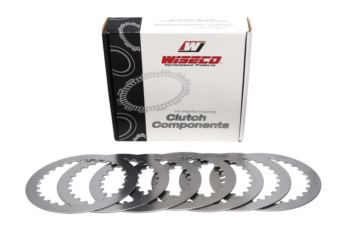 Wiseco Clutch Plate Kit - 7 Steel Clutch Basket - WPPS005