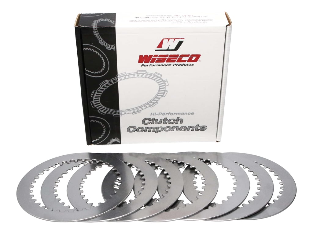 Wiseco Clutch Plate Kit - 7 Steel Clutch Basket - WPPS010