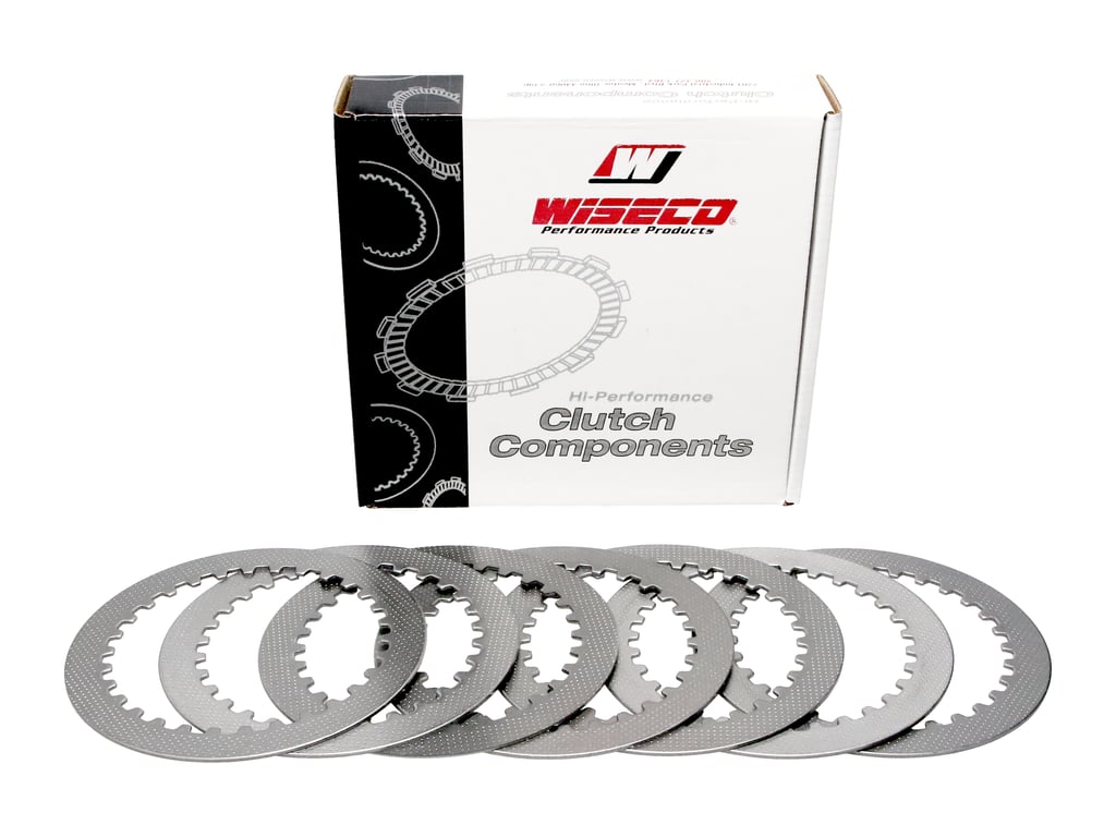 Wiseco Clutch Plate Kit - 7 Steel Clutch Basket - WPPS017