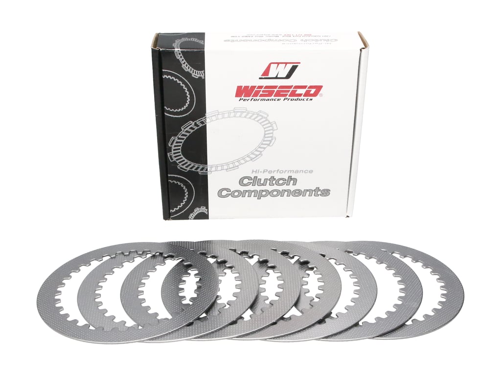 Wiseco Clutch Plate Kit - 7 Steel Clutch Basket - WPPS018