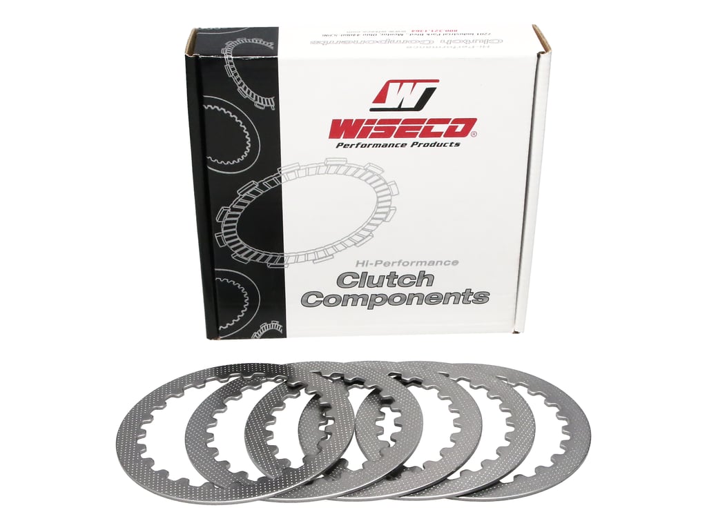 Wiseco Clutch Plate Kit - 5 Steel Clutch Basket - WPPS053