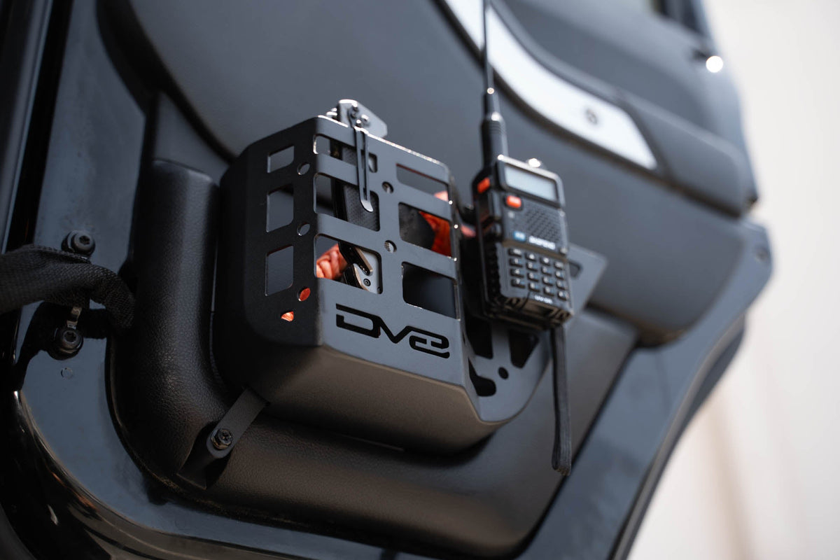 DV8 Offroad - 2011-2018 Jeep Wrangler JK | Rear Door Pocket Molle Panels - MPJK-06