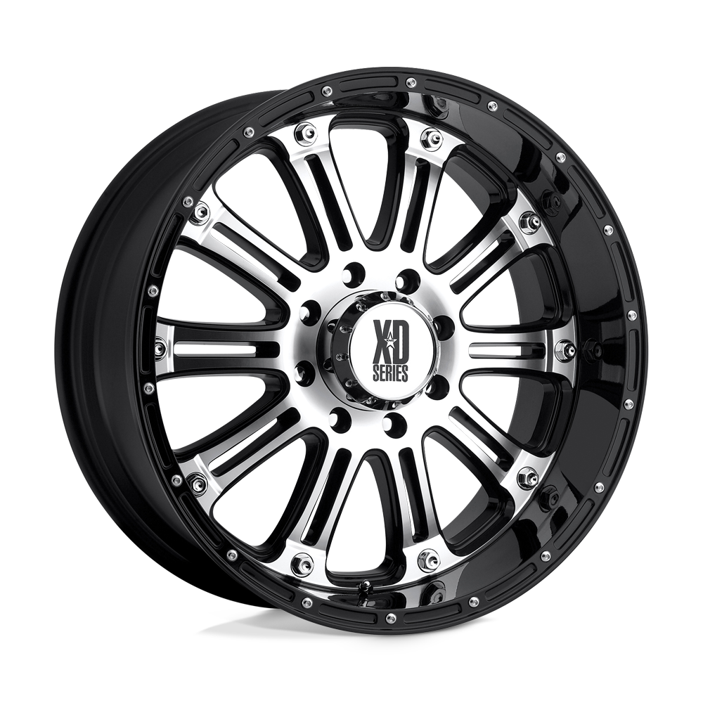 XD - XD795 Hoss 22X9.5 6X5.5 G-blk/mch +30MM
