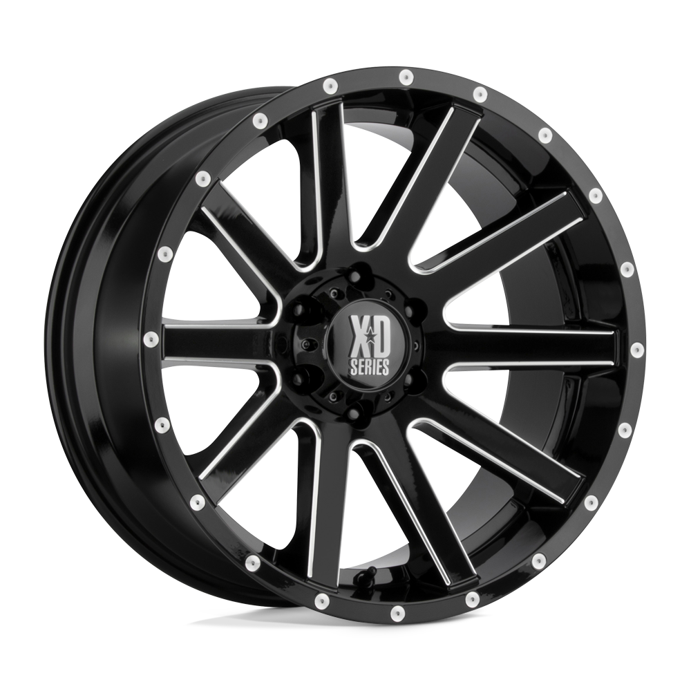 XD - XD818 20X10 5X5.0 G-blk Mill -24MM