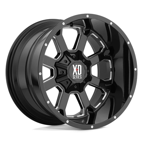 XD - XD825 20X9 6X135/5.5 G-blk Mill 00MM