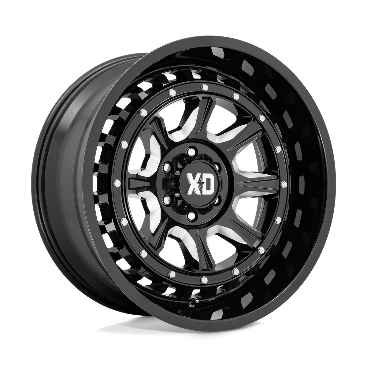 XD - Outlander 20X10 5X5.0 71 G-blk-mill -18