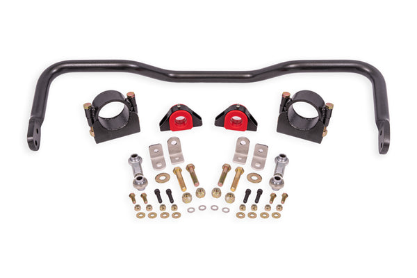 BMR 64-72 A-Body w/ 3in Axles Rear Solid 1.375in Xtreme Anti-Roll Bar Kit - Black Hammertone - XSB006H