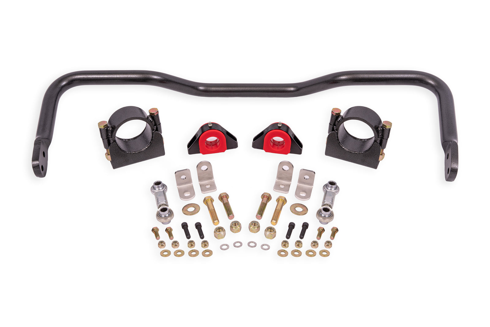 BMR 64-72 A-Body w/ 3.25in Axles Rear Solid 1.375in Xtreme Anti-Roll Bar Kit - Black Hammertone - XSB007H