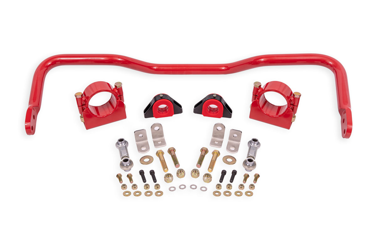 BMR 64-72 A-Body w/ 3.25in Axles Rear Solid 1.375in Xtreme Anti-Roll Bar Kit - Red - XSB007R