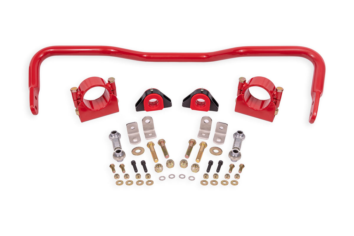 BMR 78-87 G-Body w/ 3in Axles Rear Solid 1.375in Xtreme Anti-Roll Bar Kit - Red - XSB008R