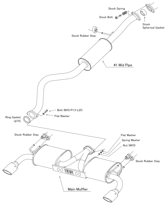 HKS Legamax Sports GR Corolla - 31021-AT009