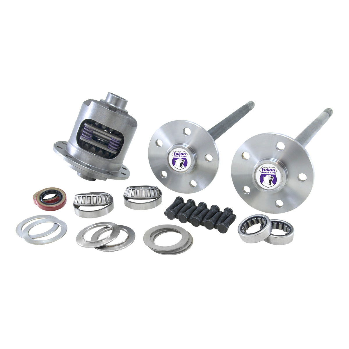 Yukon Gear 99-04 Mustang Axle Kit / 31 Spline / 5 Lug Axles w/ Duragrip Positraction - YA FMUST-4-31