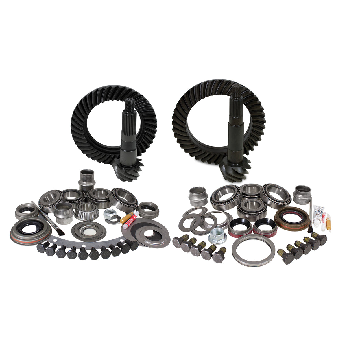 Yukon Gear & Install Kit For Dana 30 Front / Dana 44 Rear Jeep TJ 4.88 Ratio - YGK008