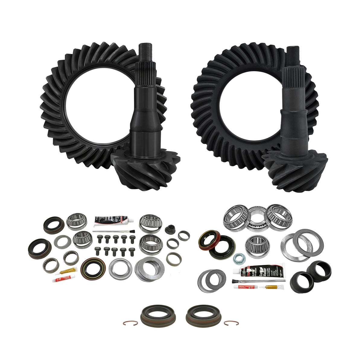 Yukon Gear & Install Kit F&R Package For Ford 9.75in. 00-10 Ford F-150 in 4.56 Ratio - YGK103