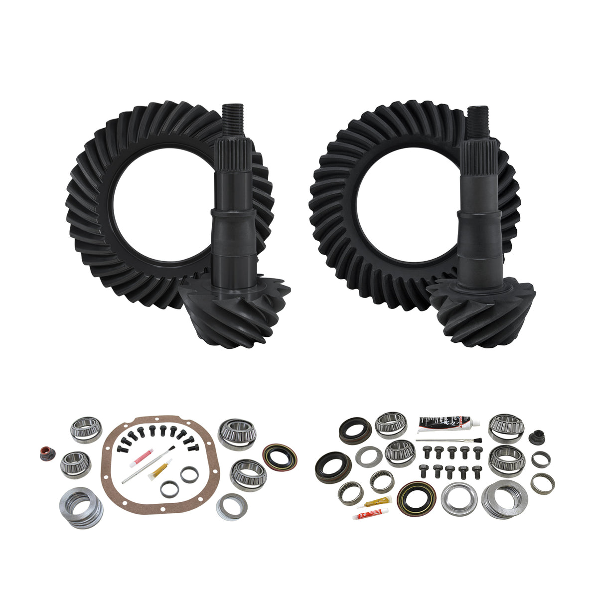 Yukon Gear & Install Kit Package for 09-14 Ford F150 8.8in Front & Rear 4.56 Ratio - YGK118