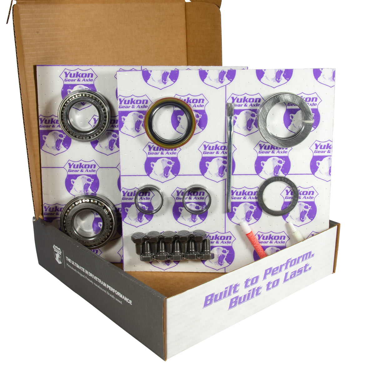 Yukon 8.5in GM 4.88 Rear Ring & Pinion Install Kit Axle Bearings 1.625in Case Journal - YGK2015
