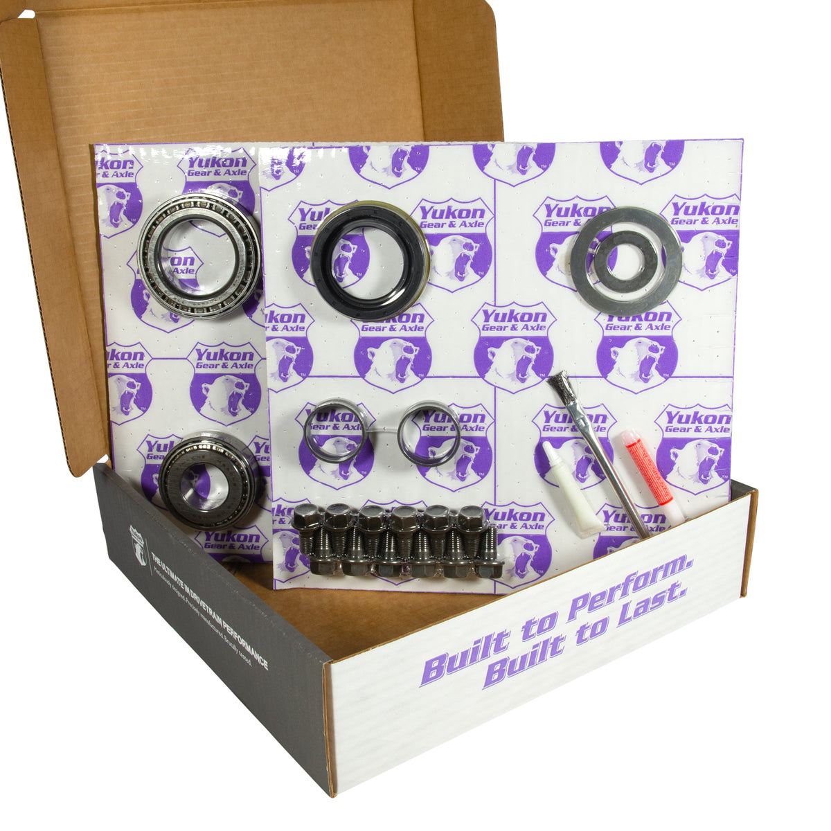 Yukon 9.25in CHY 3.21 Rear Ring & Pinion Install Kit 31 Spline Positraction 1.7in Axle Bearings - YGK2079
