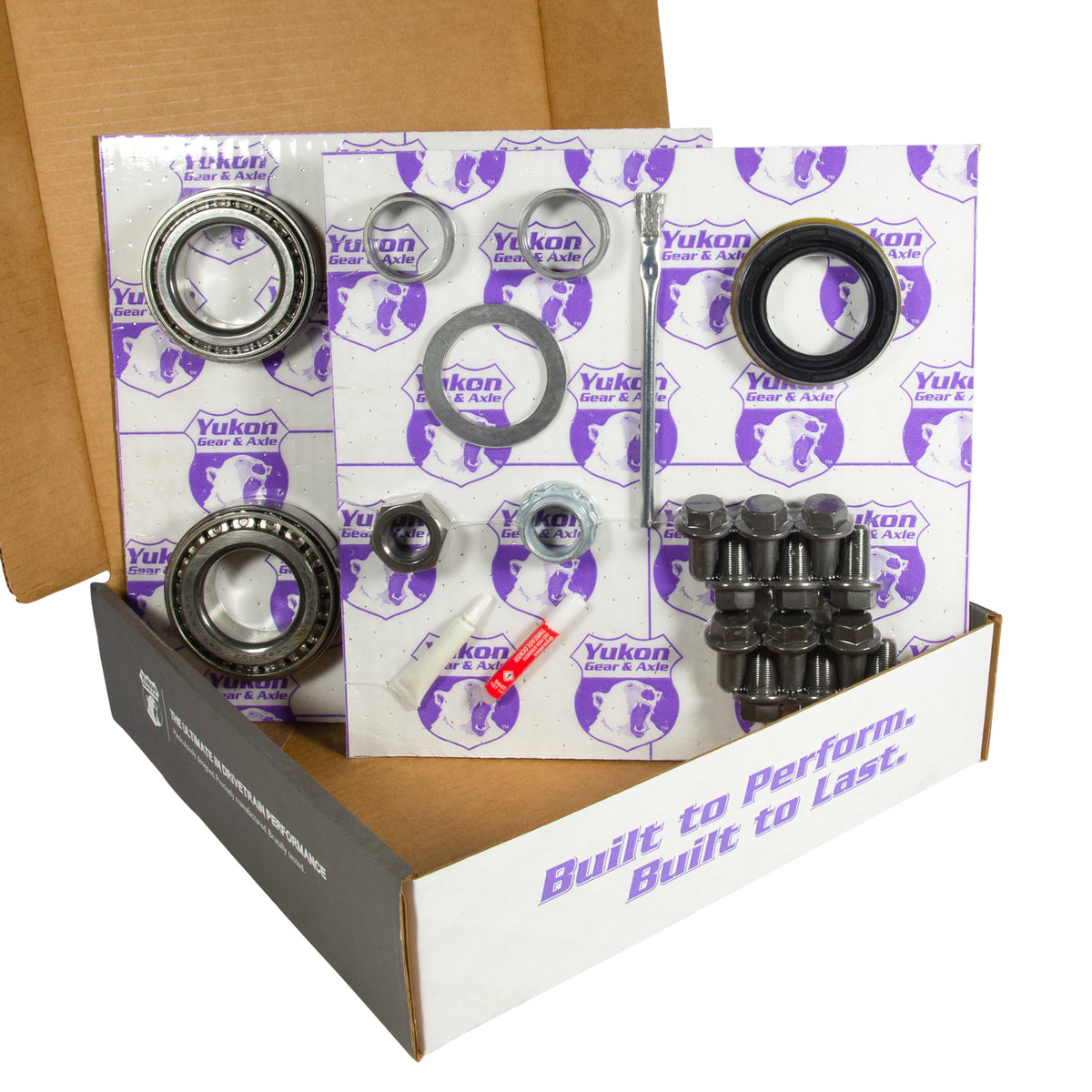 Yukon ZF 9.25in CHY 3.55 Rear Ring & Pinion Install Kit Positraction Axle Bearings and Seals - YGK2086