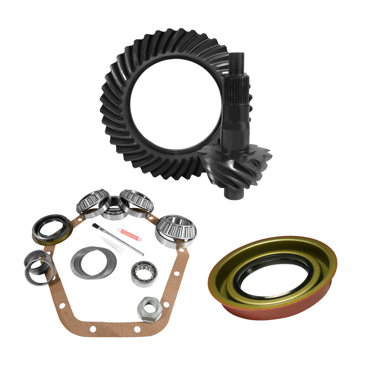 Yukon 10.5in GM 14 Bolt 4.56 Thick Rear Ring & Pinion Install Kit - YGK2121