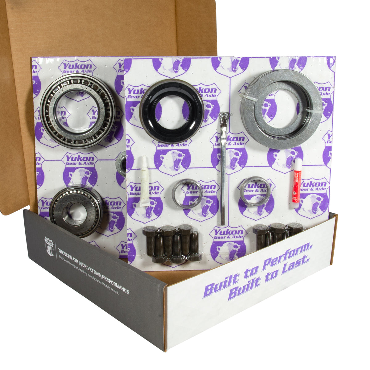 Yukon 10.5in Ford 4.11 Rear Ring & Pinion Install Kit 35 Spline Positraction - YGK2140