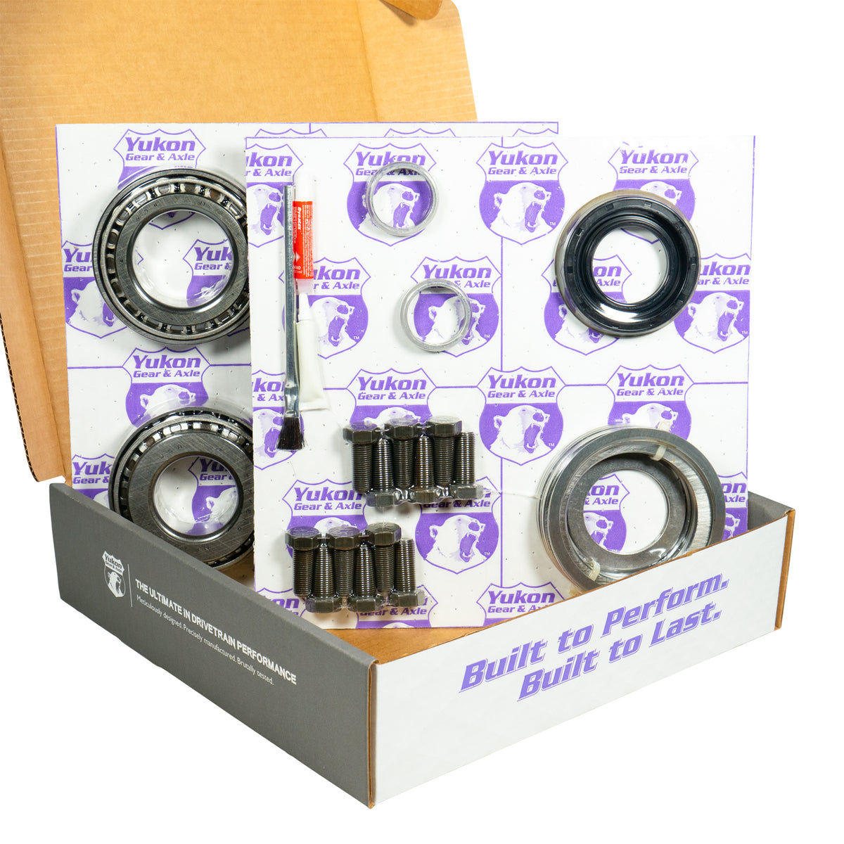 Yukon 10.5in Ford 4.56 Rear Ring & Pinion Install Kit 35 Spline Positraction - YGK2146
