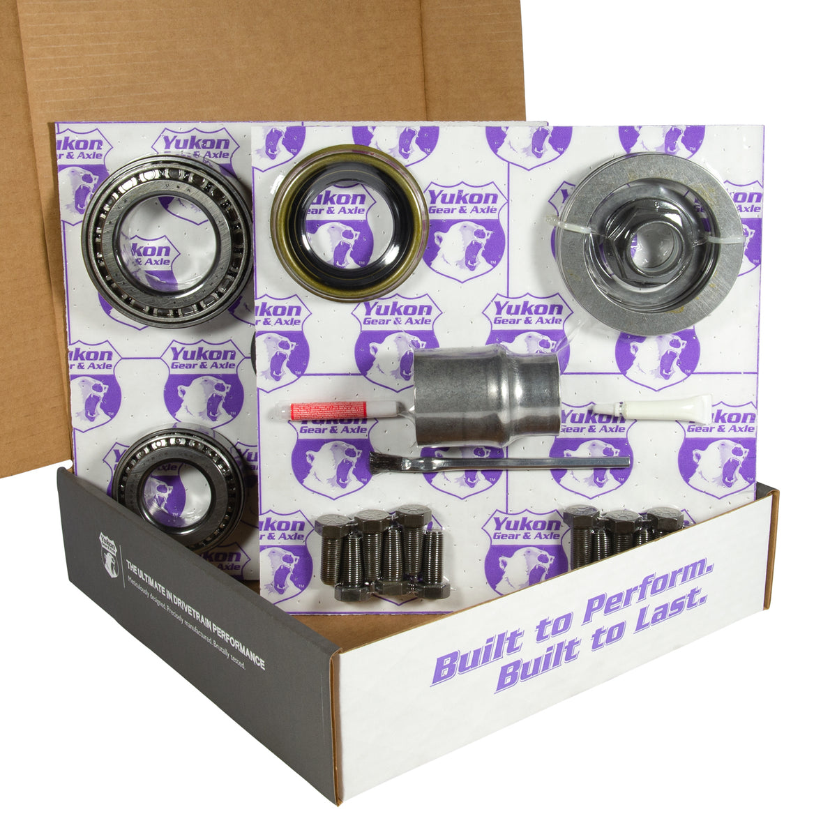 Yukon 10.5in Ford 4.11 Rear Ring & Pinion Install Kit 35 Spline Positraction - YGK2153